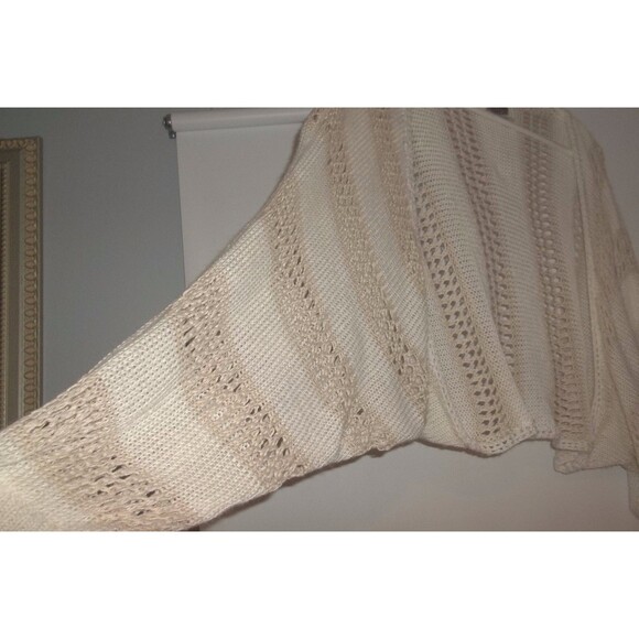 Chico’s Size S-M Shawl Open Cardigan Dolman Sleeve - Picture 3 of 5